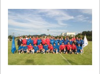 중국서강구대표단과의친선축구
