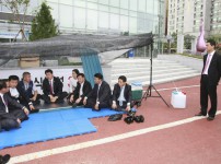 연구단지 노조 단식농성장 방문