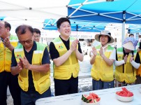 유성구자원봉사협의회 사랑의 삼계탕 나눔행사